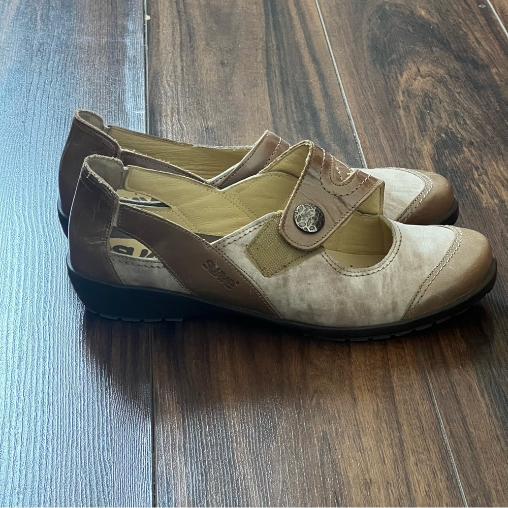 Suave Leather Mary Jane Shoes – Size EU 40 – Made in Portugal - Picture 3 of 10